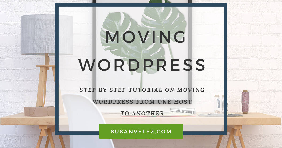 Moving WordPress From One Host To Another