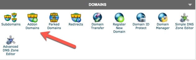 add your domain