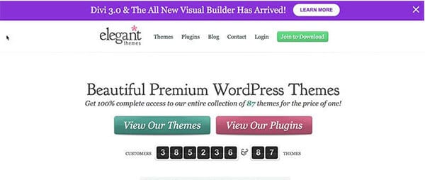 Elegant Themes blogging tools