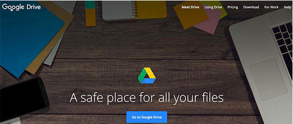 Google Drive blogging tools