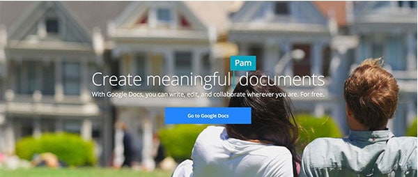 Google Docs blogging tools
