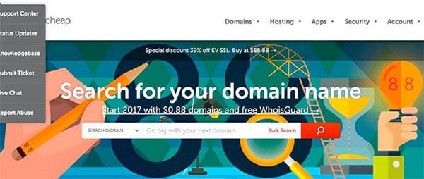 Namecheap Blogging Tools