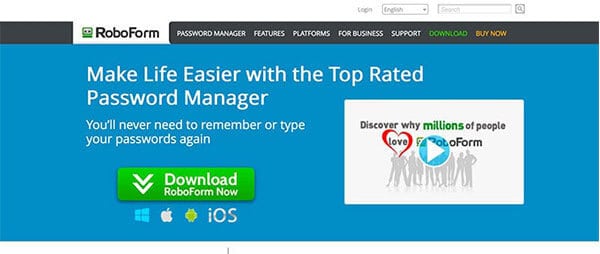 Roboform blogging tools