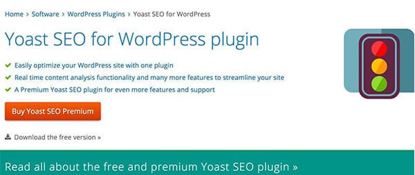 Yoast SEO blogging tools