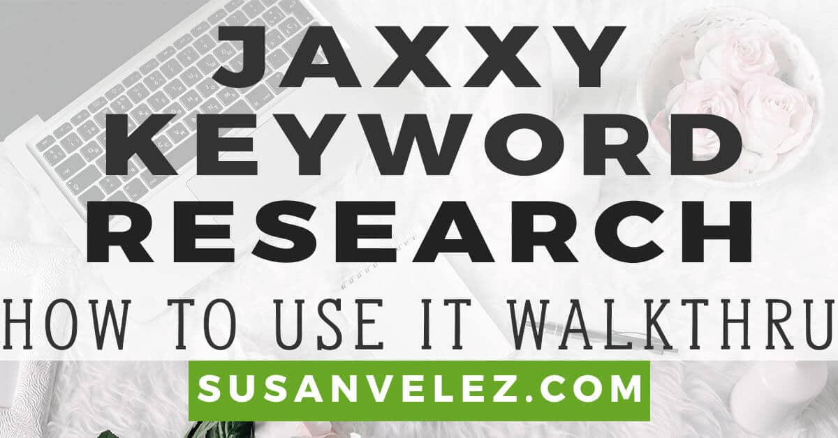 Jaaxy Keyword Research Tool